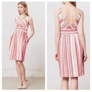 Anthropologie Postcard Striped Dress